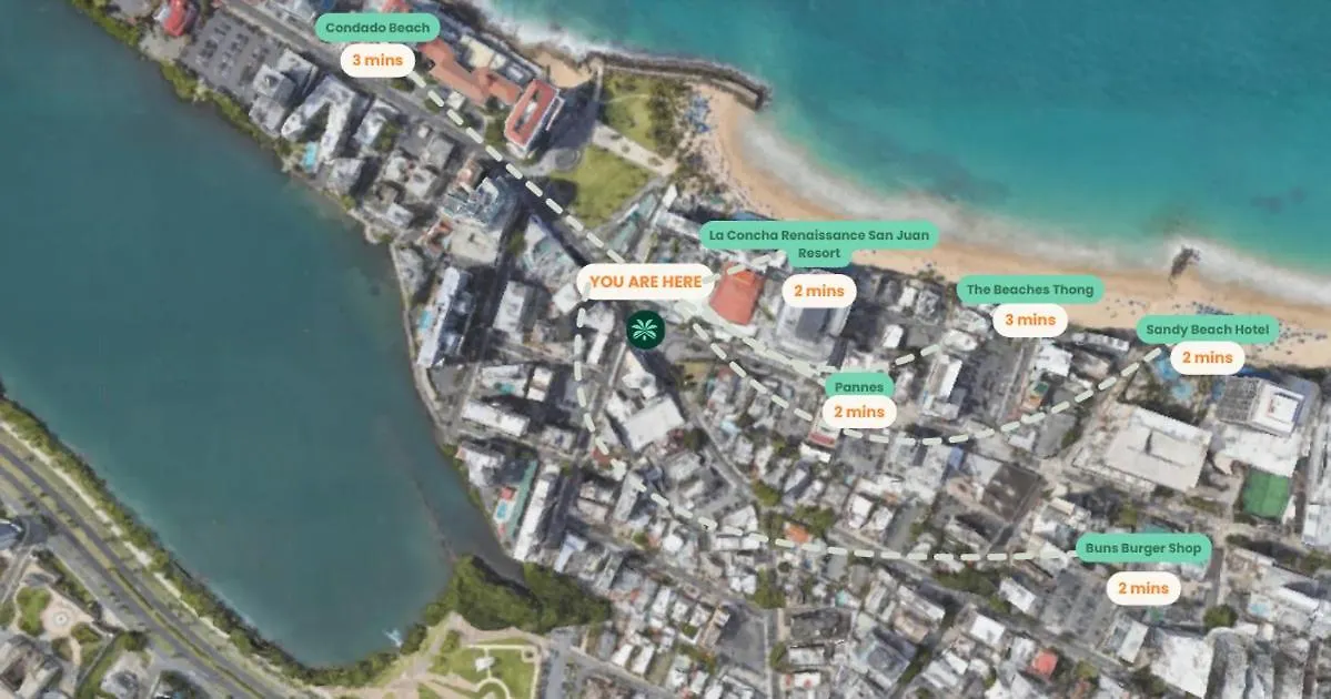 Otium Renovated Near The Beach Free Snacks 圣胡安 公寓